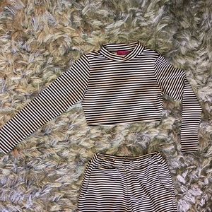 Matching Crop Top & Leggings Set